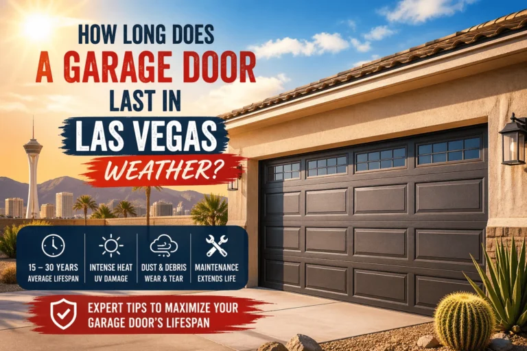 How Long Does a Garage Door Last in Las Vegas Weather?