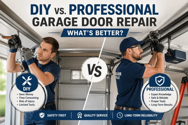 DIY vs. Professional Garage Door Repair – What’s Better?