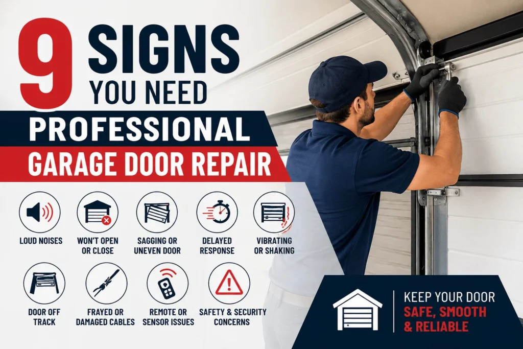 garage door repair in Las Vegas 1