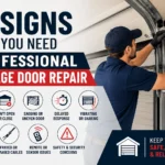 9 Signs You Need Professional Garage Door Repair