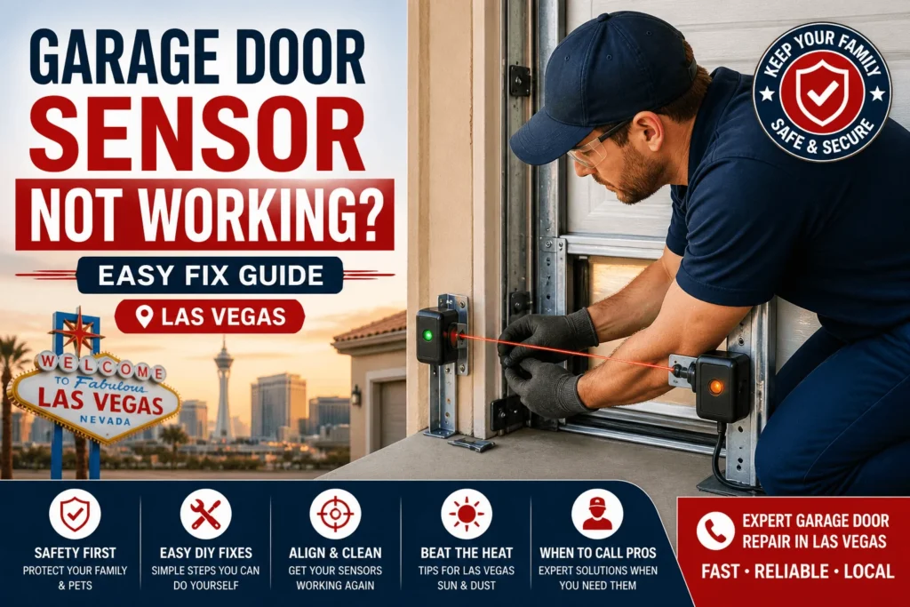 garage door sensor fix las vegas 1