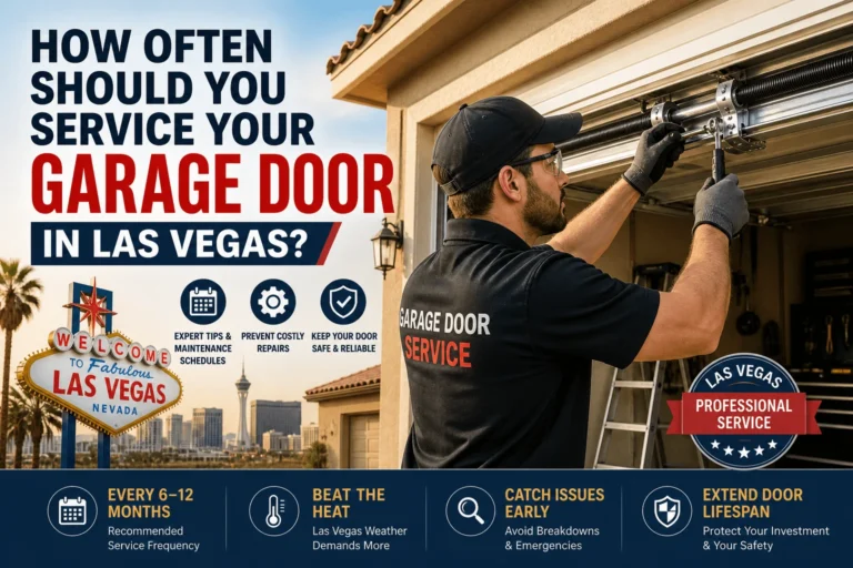 How Often Should You Service Your Garage Door in Las Vegas?