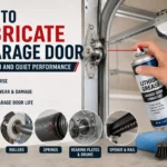 How to Lubricate a Garage Door for Smooth and Quiet Performance