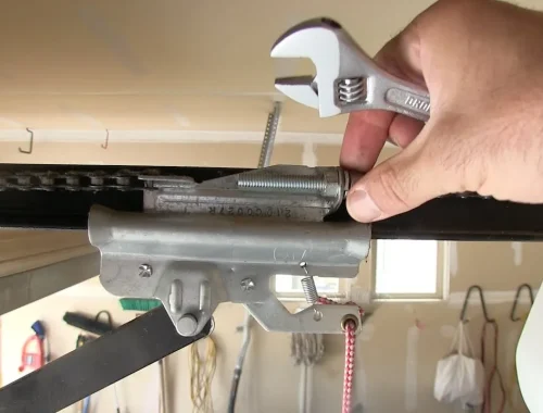 garage door opener noise reduction kit installation Las Vegas